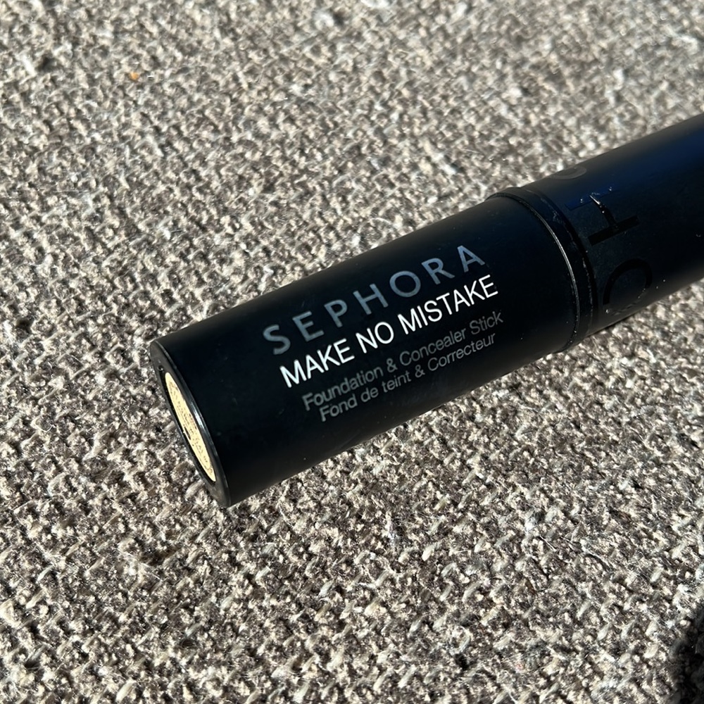 Sephora Concealer foundation stick hickory - opened barely used- Make no mistake